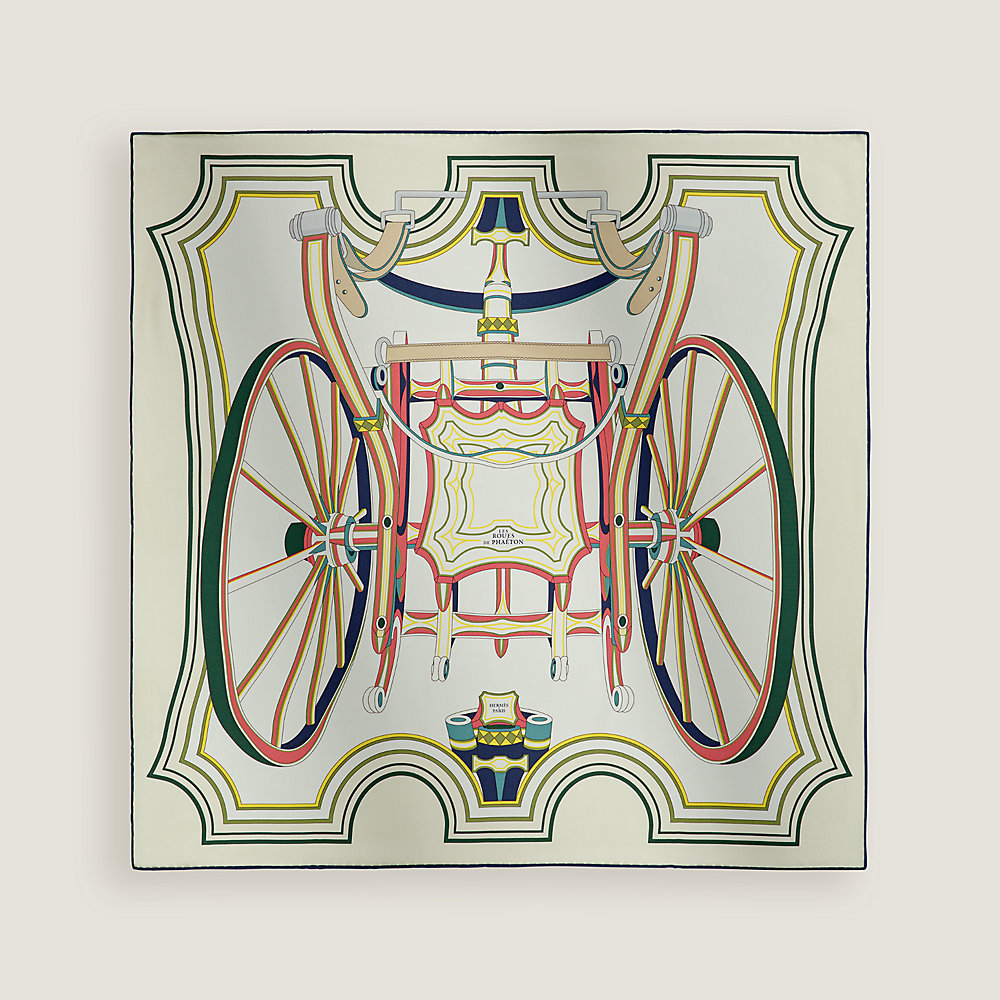 Les Roues de Phaeton scarf 70 | Hermès USA